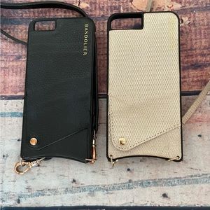 Bandolier iPhone 8 plus leather cases